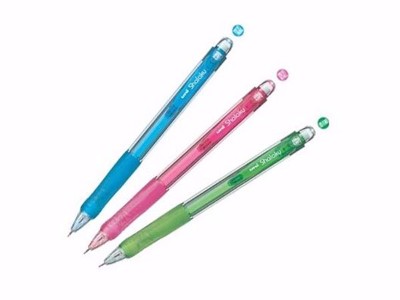 三菱 M5-100 學生自動鉛筆0.55mm 糖果彩色的桿活動鉛筆 混色10支裝