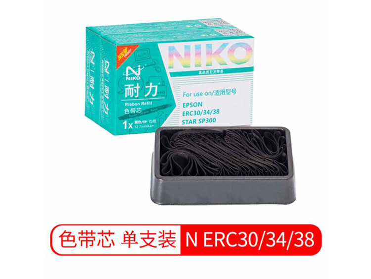 耐力/NIKO ERC30/34/38 黑色 1 支 色帶