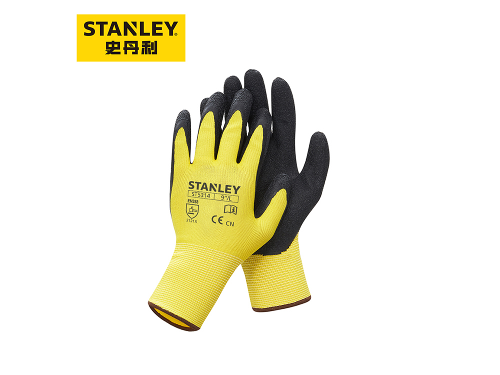 <i style='color:red'>史丹利</i>ST5314 乳膠浸膠手套 SXPG5314CN-S M L XL