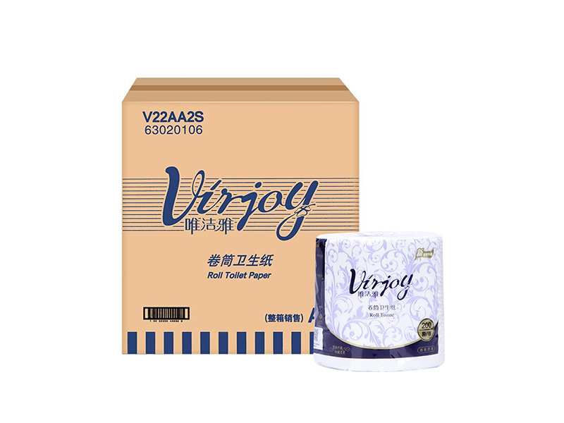 唯潔雅V22AA2S小卷筒紙200段 10卷/提