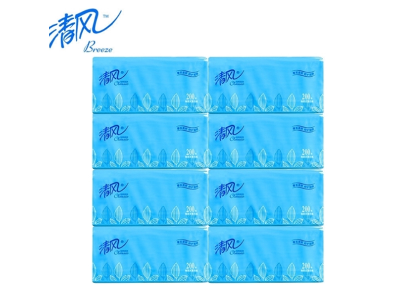 清風(fēng)BR8AA 200抽2層軟抽 8提/箱