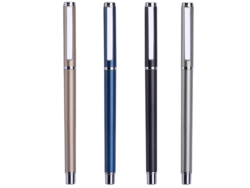 得力S82金屬中性筆0.5mm子彈頭