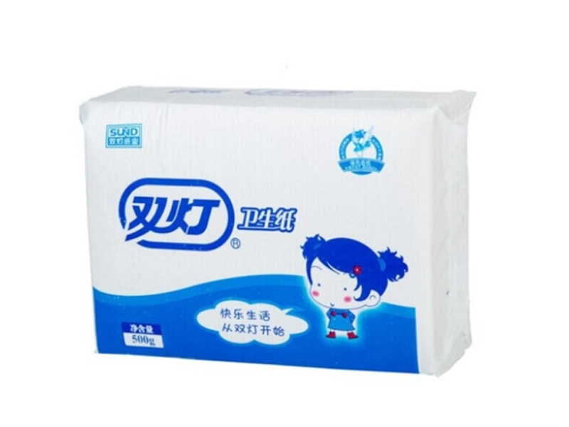 雙燈500g 平板衛(wèi)生紙170mm*230mm