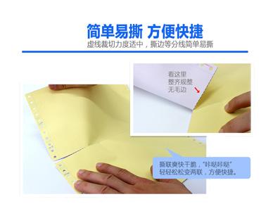 多林電腦打印紙彩色壓線