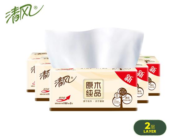 清風(fēng)180抽2層抽取式面紙