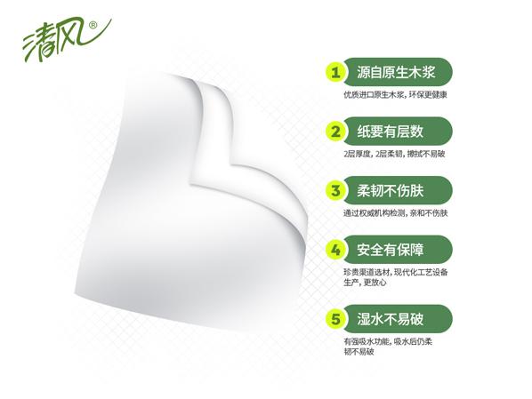清風180抽2層抽紙